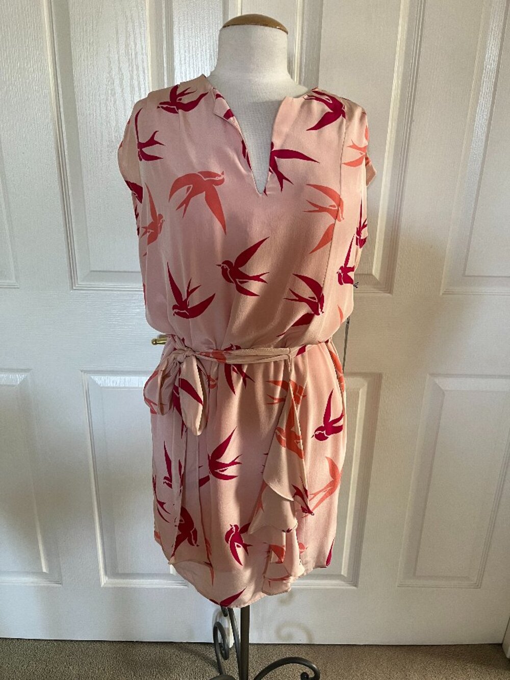 Corey Lynn Calter Swallow Bird Anthropologie Dress